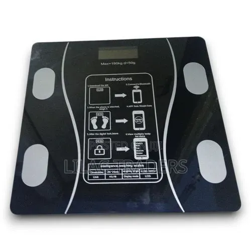 Smart Bluetooth Body Weight Scale – 180KG Capacity Pa