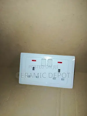 Elec Twin Socket Switch 13a 13a Ts