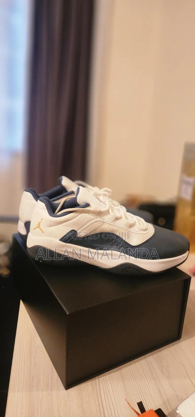 Dark Blue and White Sneakers - thumbnail 4