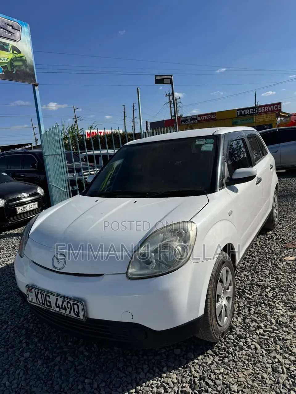 Mazda Verisa 2014 White