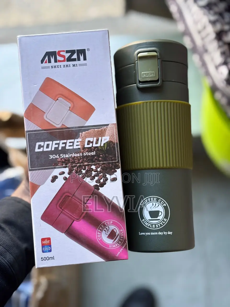 Green MSZM Coffee Mug