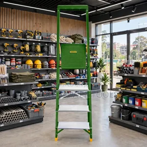 Jadever 3-Step Steel and Aluminum Household Ladder (Model JDLD1H03