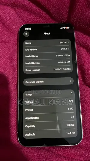 Apple iPhone 12 Pro 128 GB Silver