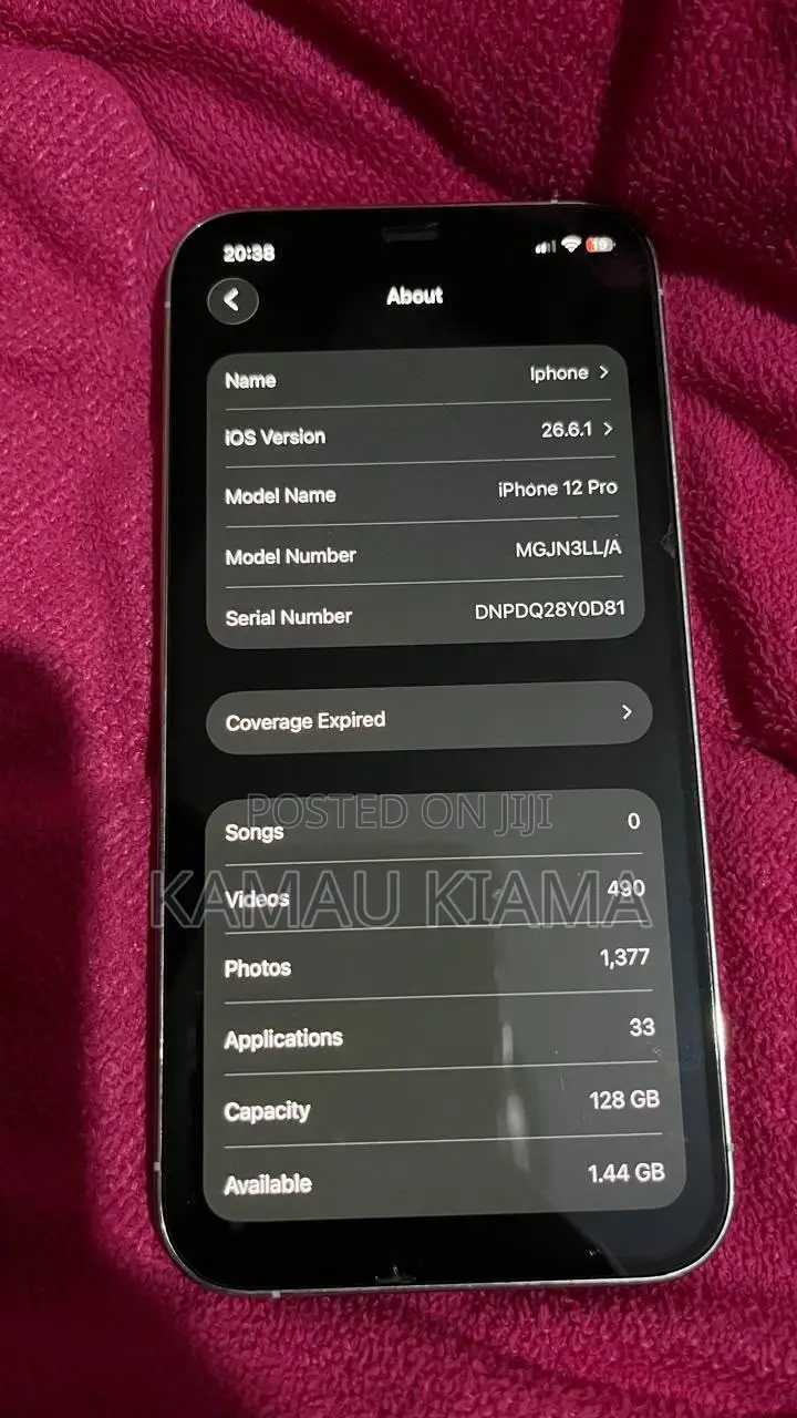 Apple iPhone 12 Pro 128 GB Silver