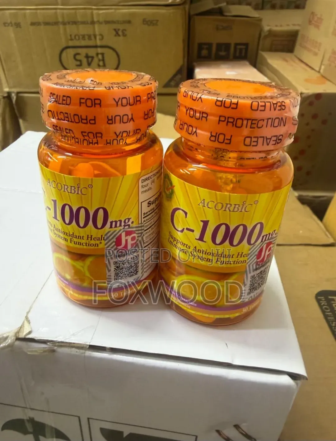 Acorbic C-1000mg Dietary Supplement Tablets