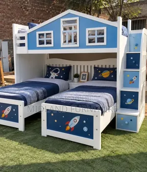 Triple Decker Beds in Kenya / Bunk Beds With Storage