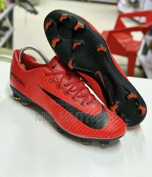 Mercurial Vapor XI FG "Fire" (University Red/Black) Size 39-45