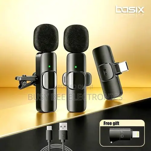 Basix Wireless Lavalier Microphone for iPhone