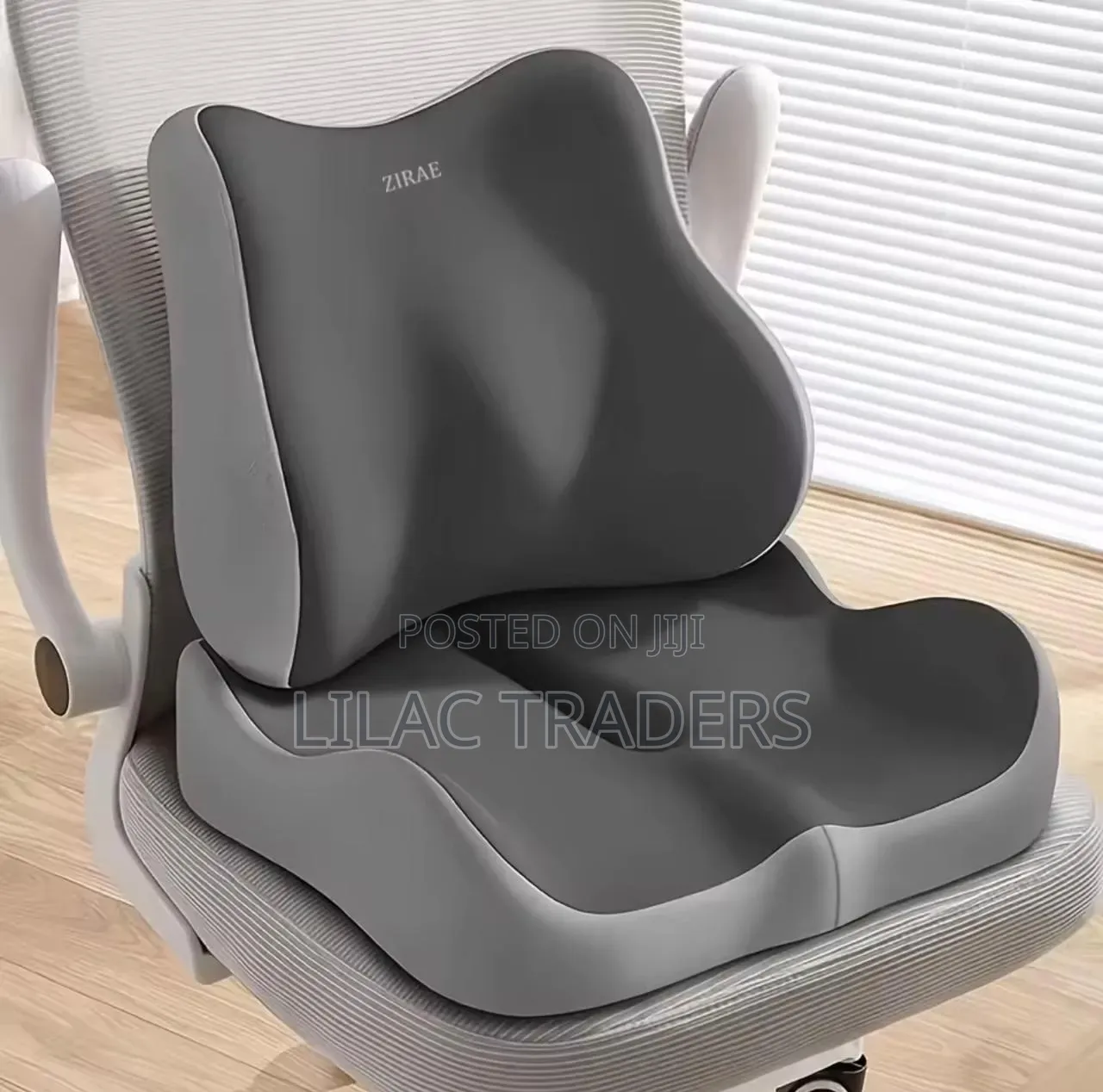 * 2 in 1 Ergonomic Back Support Seat Cushion Alp