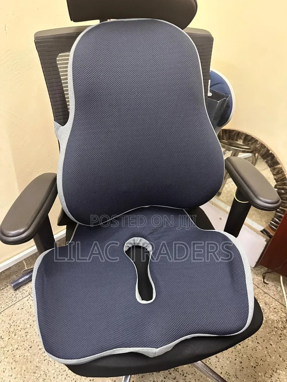* 2 in 1 Ergonomic Back Support Seat Cushion Alp
