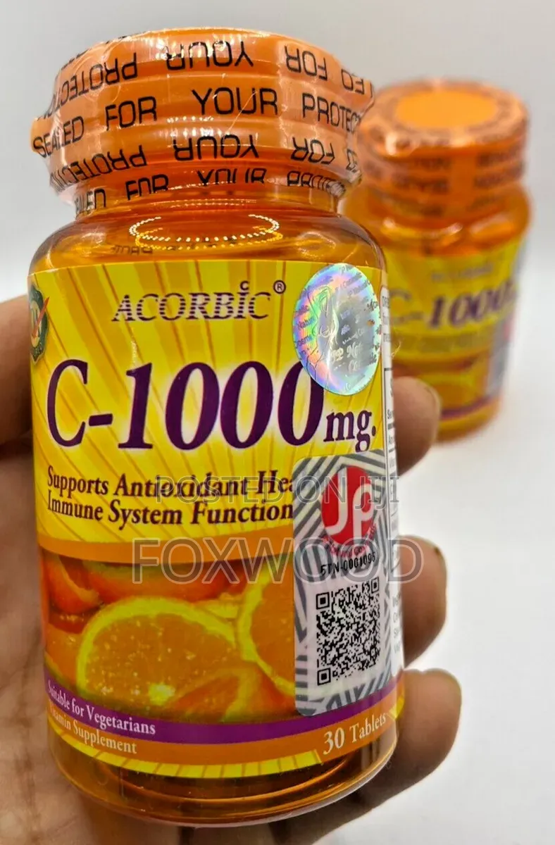 Acorbic C-1000mg Dietary Supplement Tablets
