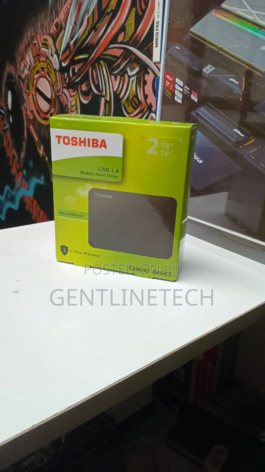 Toshiba Canvio Basics 2tb Exeternal Harddisk