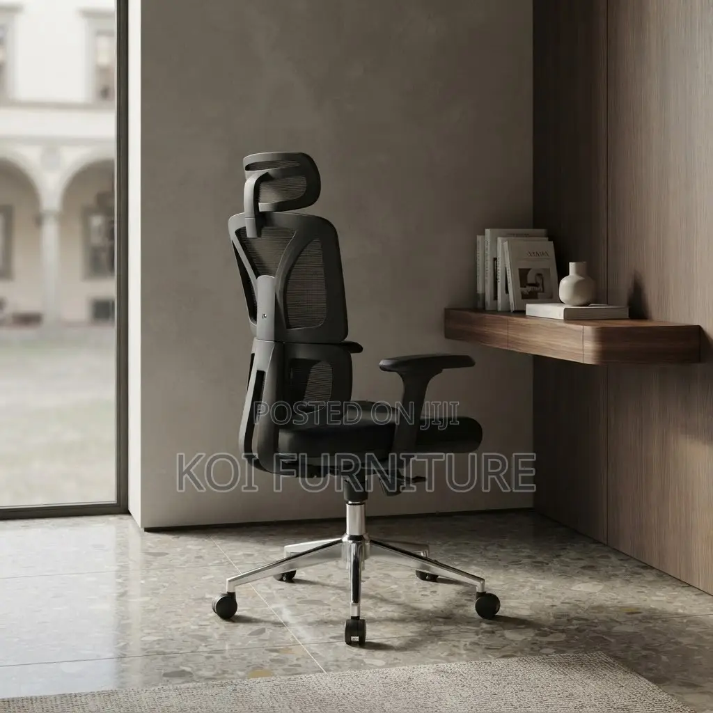 Office Chairs; Orthopedic Executive Seat With Lumbar Support