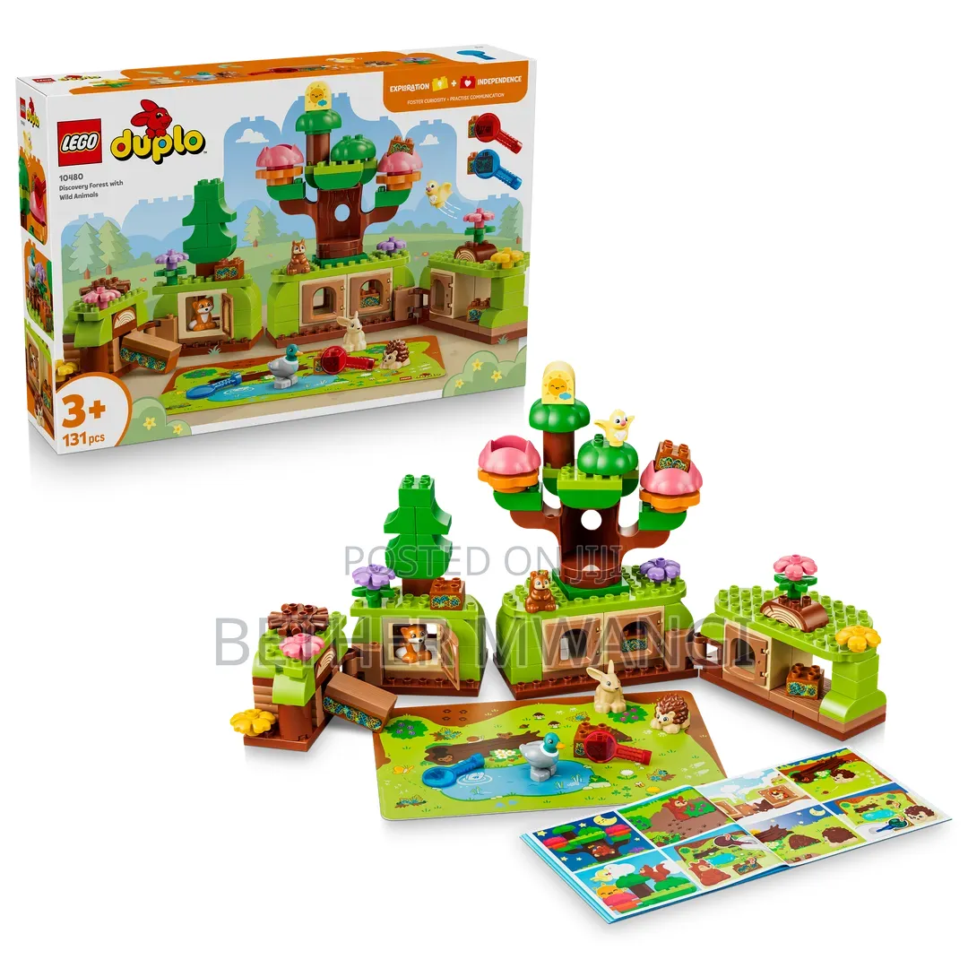 LEGO DUPLO Discovery Forest With Wild Animals in Kenya
