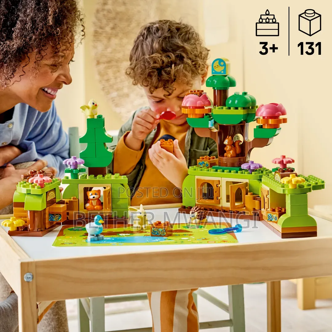 LEGO DUPLO Discovery Forest With Wild Animals in Kenya