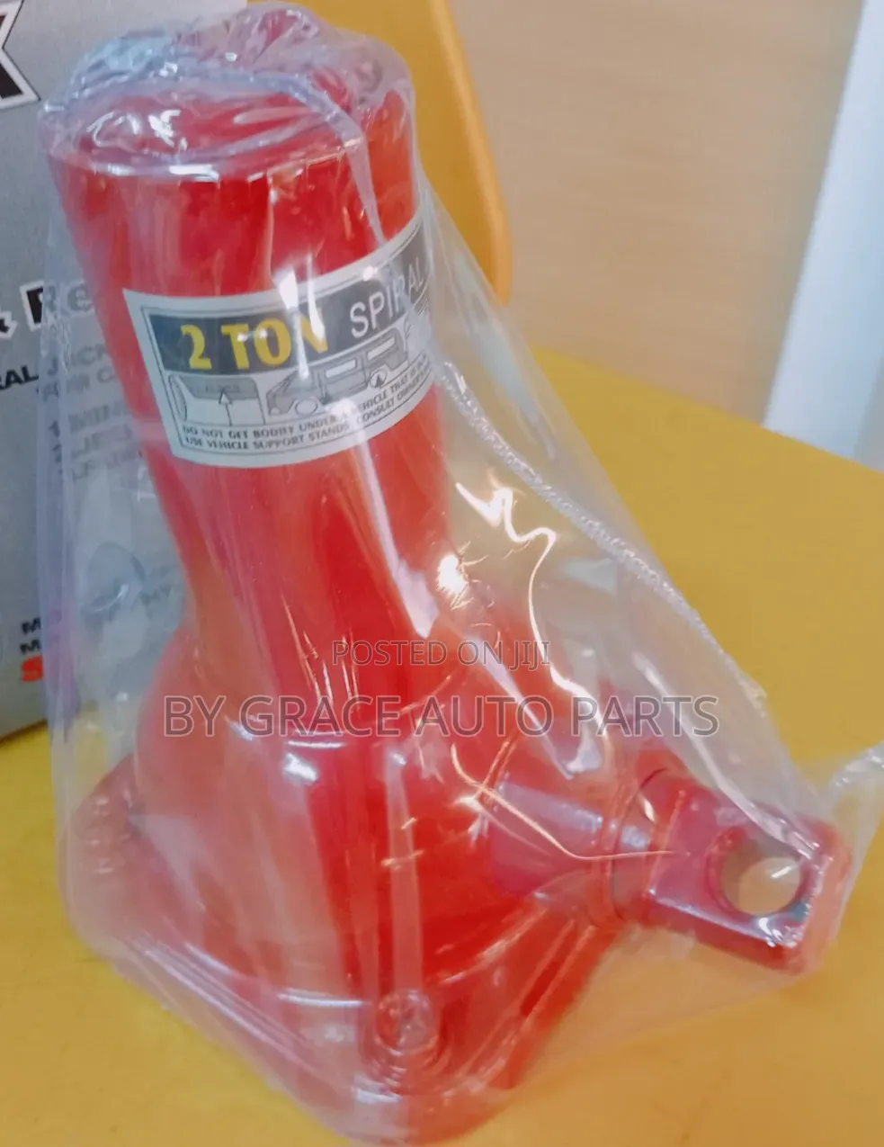 2 Ton Red Spiral Jack