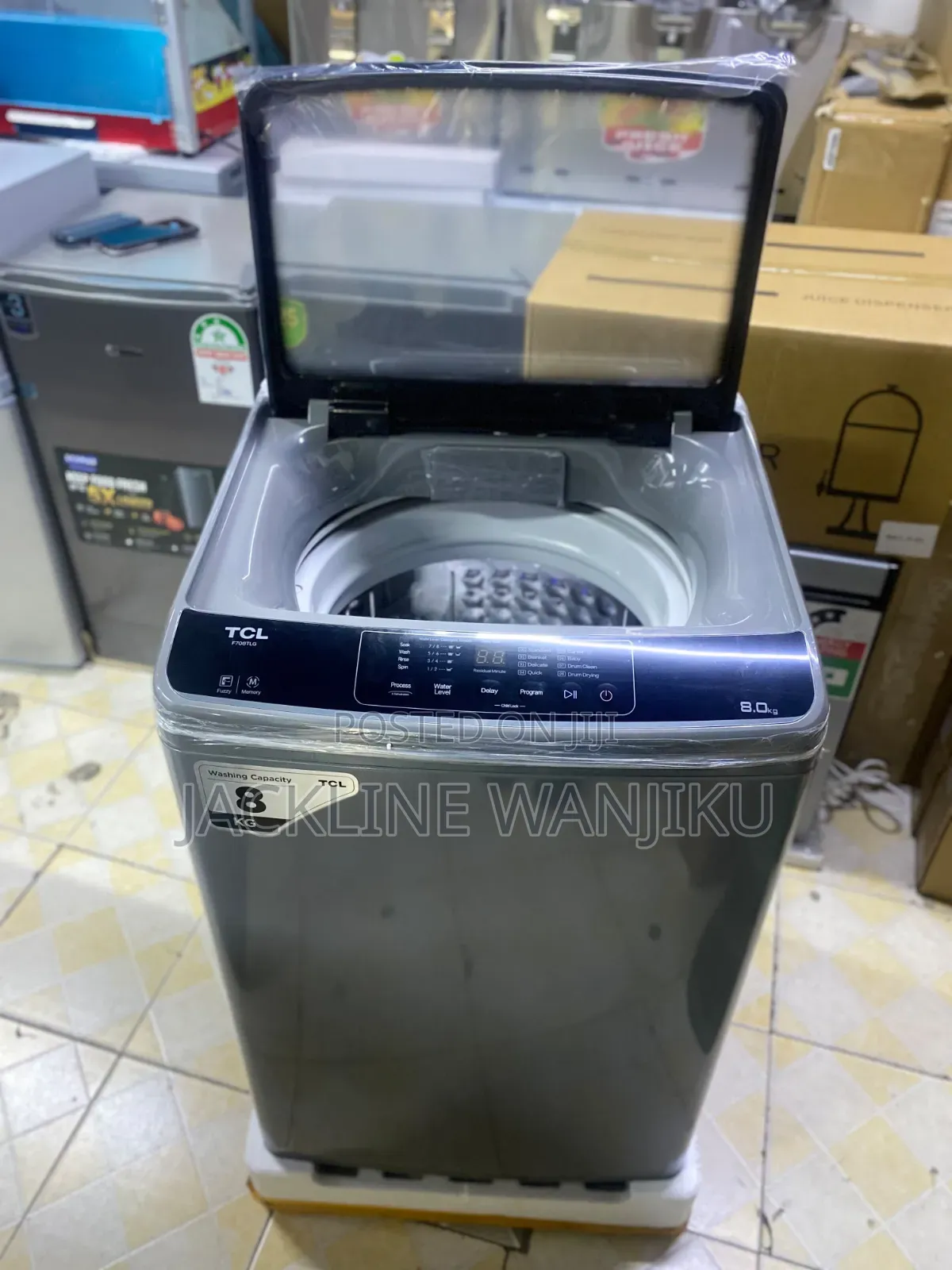 TCL 8kg Fully Automatic Washing Machine