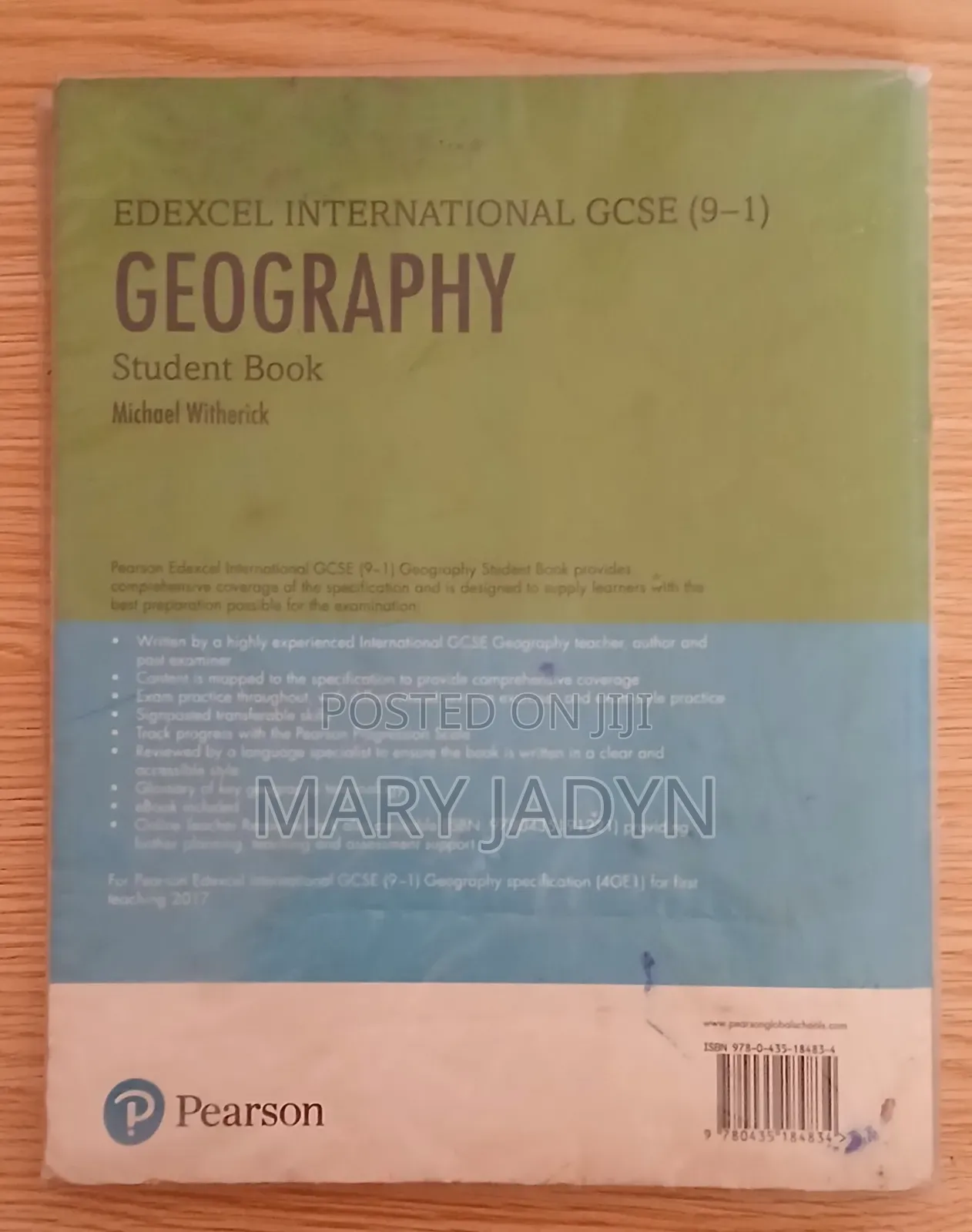 IGCSE Geography Textbook-Edexcel-Used