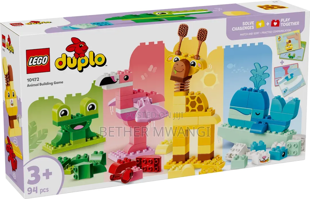 LEGO DUPLO Animal Building Game in Kenya