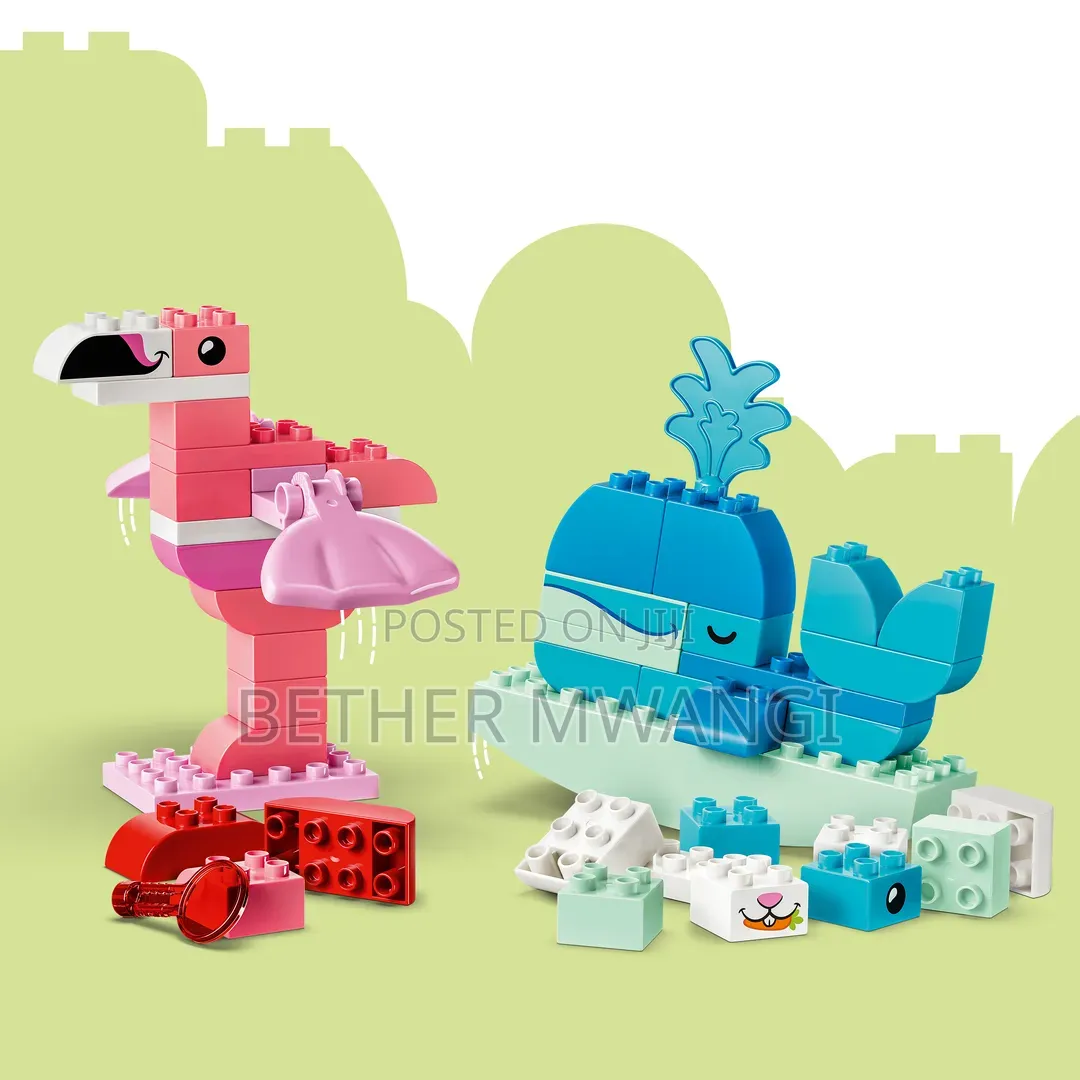 LEGO DUPLO Animal Building Game in Kenya
