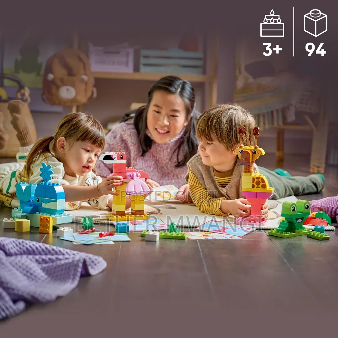 LEGO DUPLO Animal Building Game in Kenya
