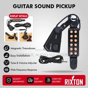 Acoustic Guitar Sound Hole Pickup Magnetic