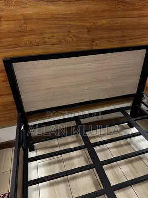 4x6 Metal Bed Frame With Orthopedic Mattress