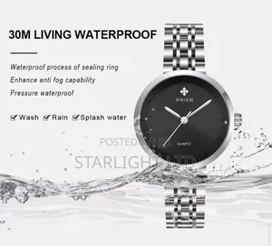 WWOOR Elegant Ladies Analog Wristwatch
