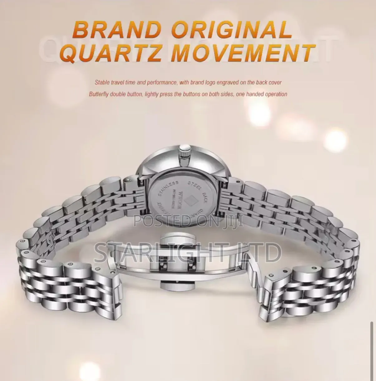 Classic Round Dial Minimalist Watch