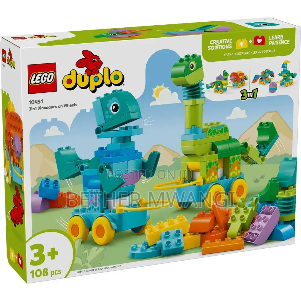 Duplo 3in1 Dinosaurs on Wheels in Kenya