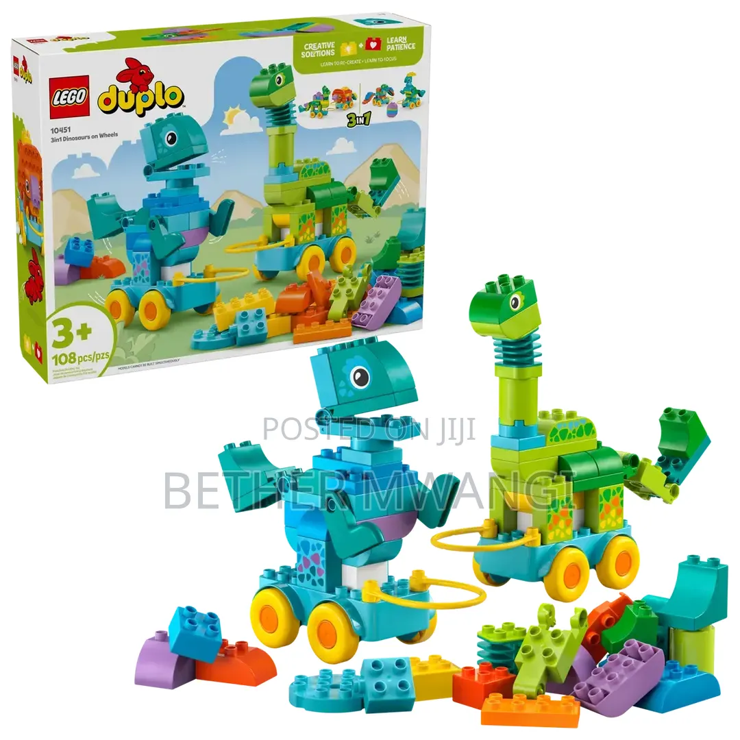 Duplo 3in1 Dinosaurs on Wheels in Kenya