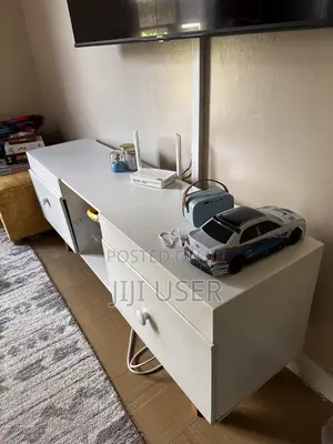 White TV Stand