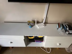 White TV Stand