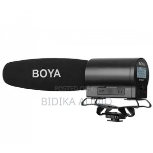 BOYA BY-DMR7 Shotgun Condenser Microphone With Integrated Flash
