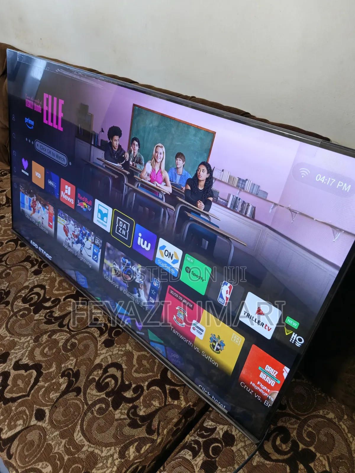 Hisense 43 Inch A6 Series Frameless 4K UHD Smart TV