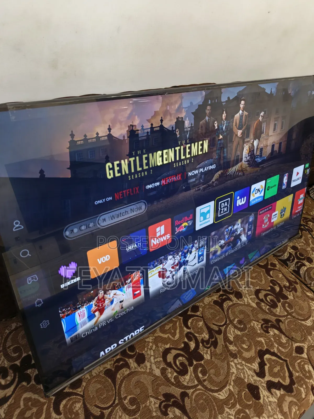 Hisense 43 Inch A6 Series Frameless 4K UHD Smart TV