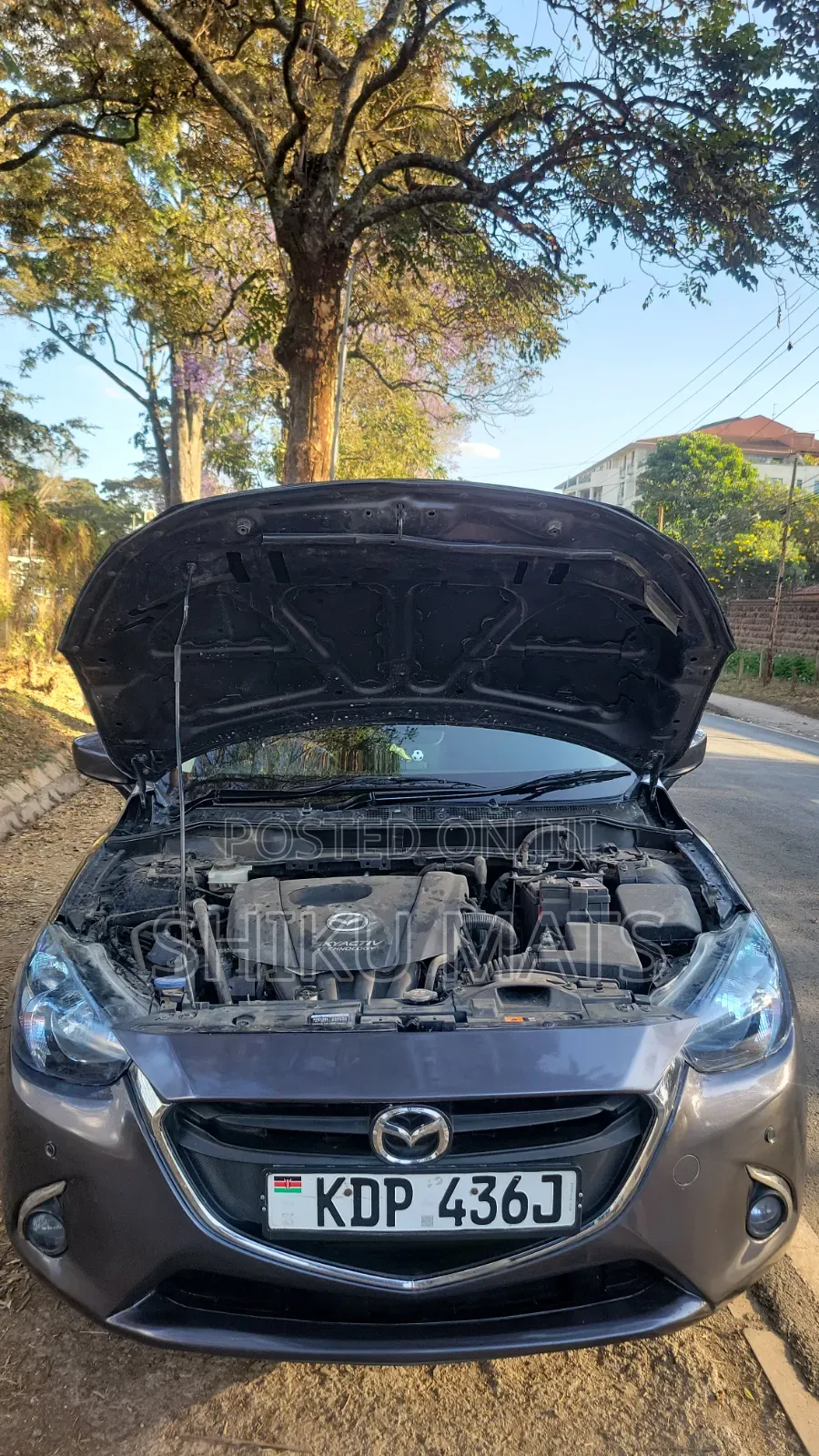 Mazda Demio 2017 Gray