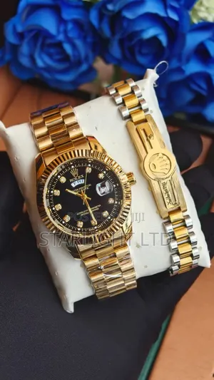 Precision Meets Prestige: The Rolex Day-Date Gold Watch Set