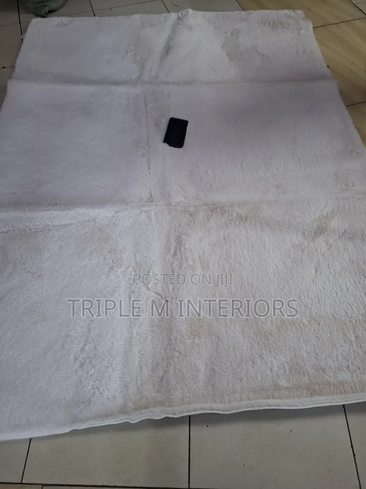 5 by 8 Çarpet Heavy Fluffy Rabbit Fur Carpet