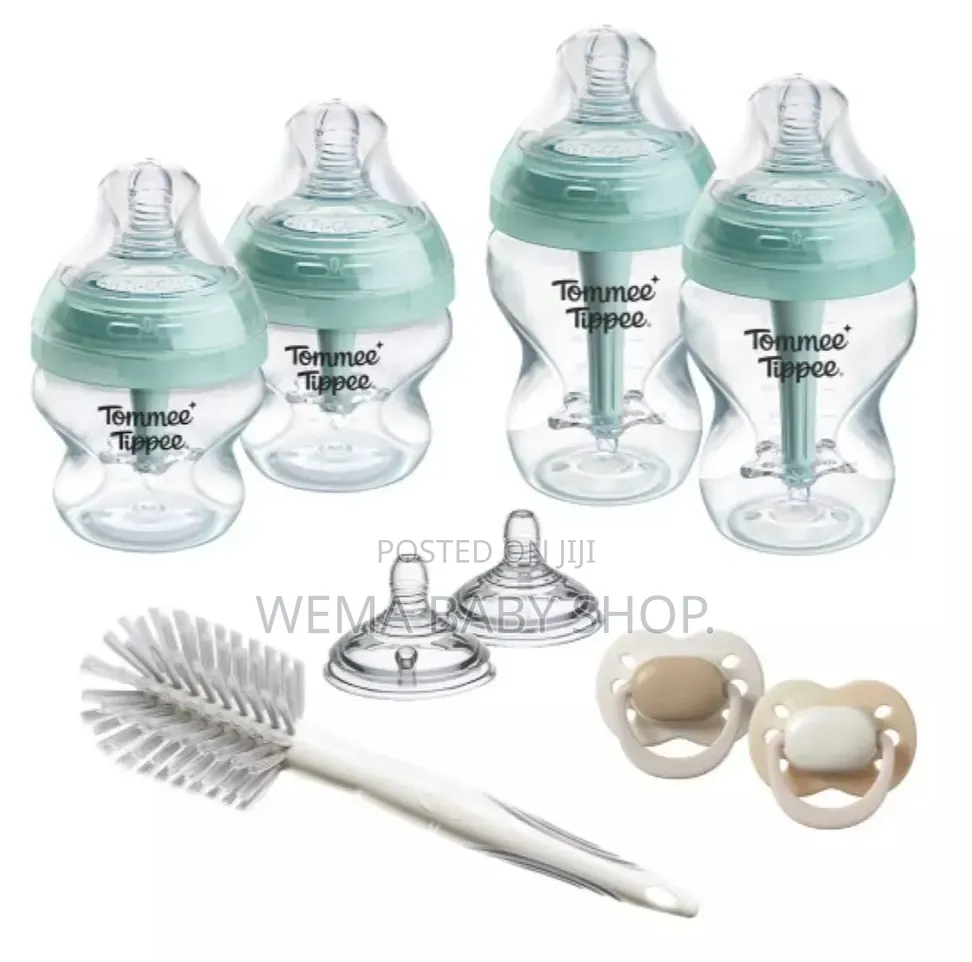 9pcs Tommee Tippee ADVANCED Anti-Colic Newborn Bottle Kit/Set