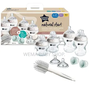 9pcs Tommee Tippee Feeding Bottle Natural Start Newborn Starter Set