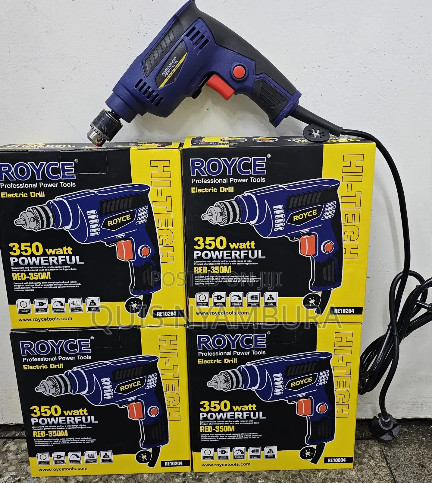 Royce Electric Drill/ 10mm Electric Drill 350w
