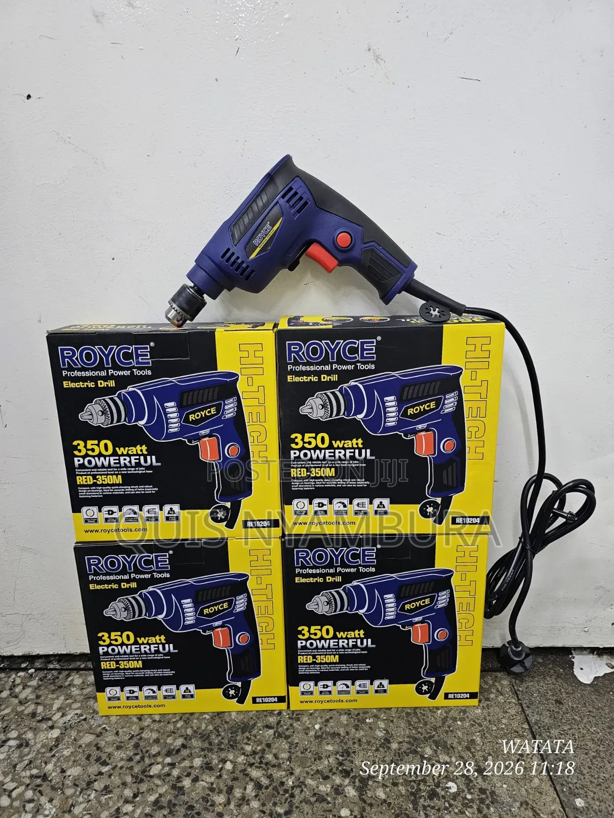Royce Electric Drill/ 10mm Electric Drill 350w