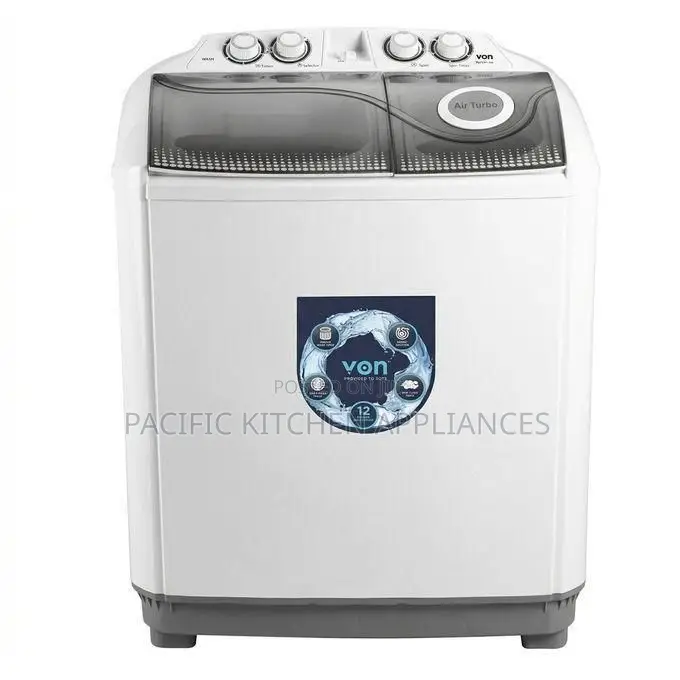 VON VWM-11TALK 11KG Twin Tub Washing Machine