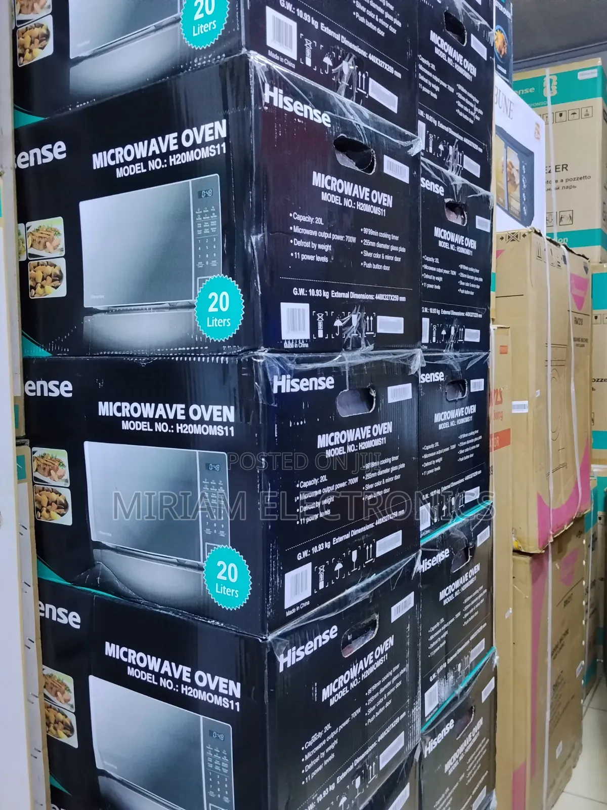 Hisense 20 Litres Digital Microwave Silver