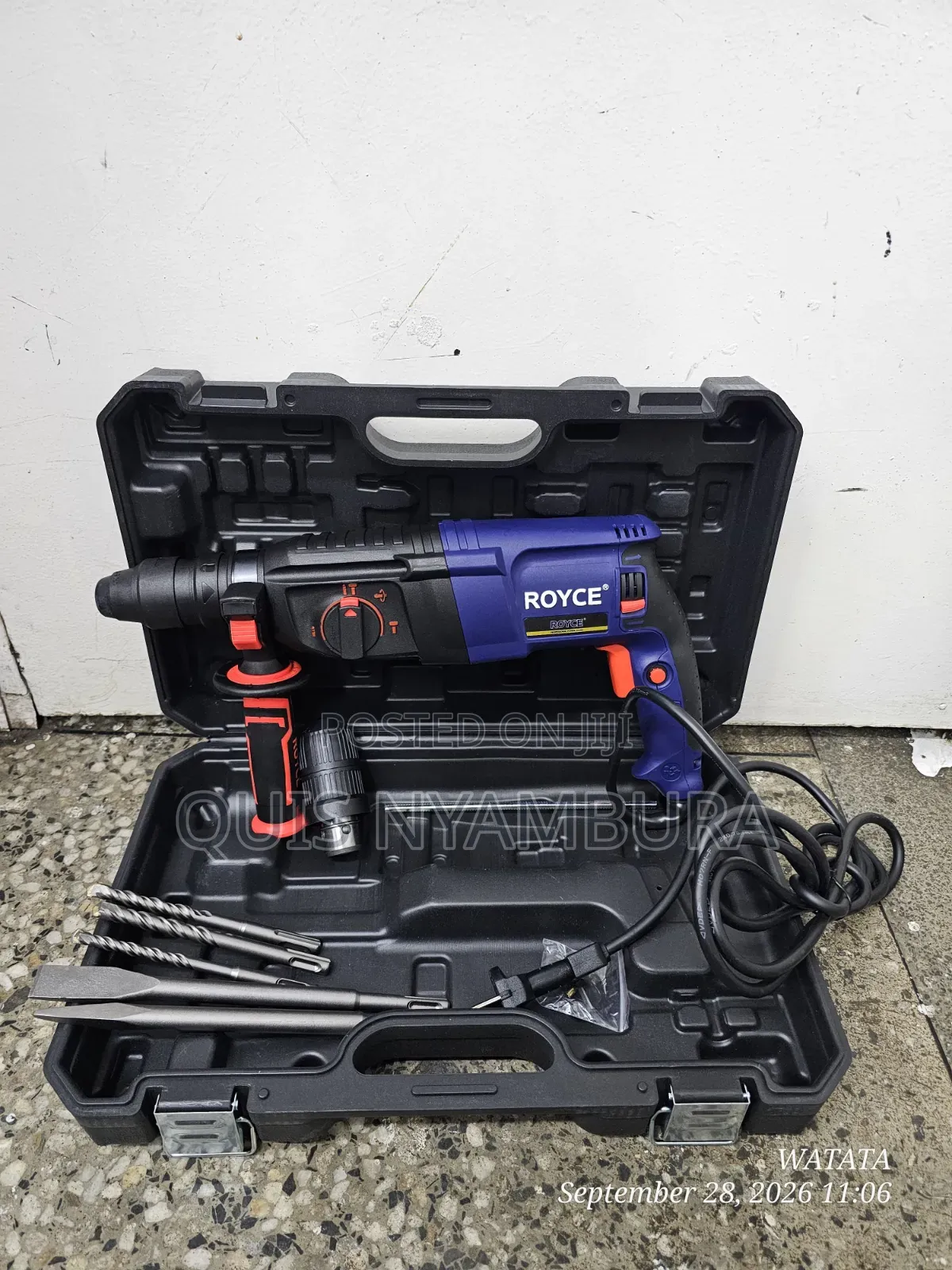 800w Royce Rotary Hammer Drill/ Impact Rotary Hammer