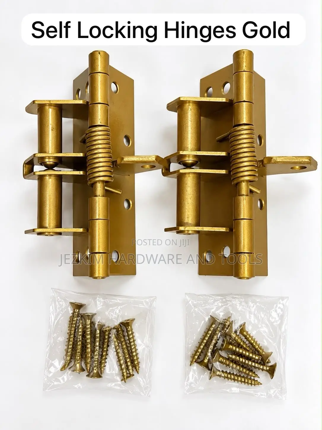 Self Locking Hinges Gold