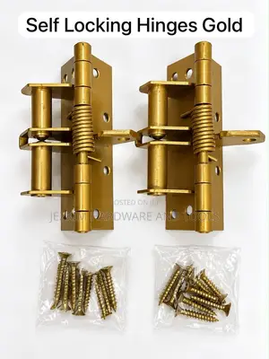Self Locking Hinges Gold