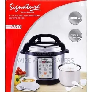 Signature 6 Litres Electric Pressure Cooker