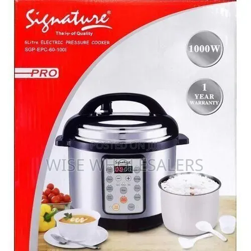 Signature 6 Litres Electric Pressure Cooker